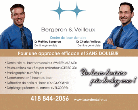 Centre de Laser Dentaire Bergeron et Veilleux